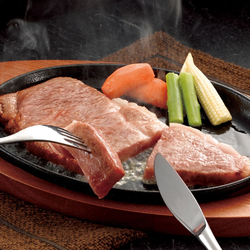 【計400g】宮崎牛5等級ロースステーキ（200g×2枚）