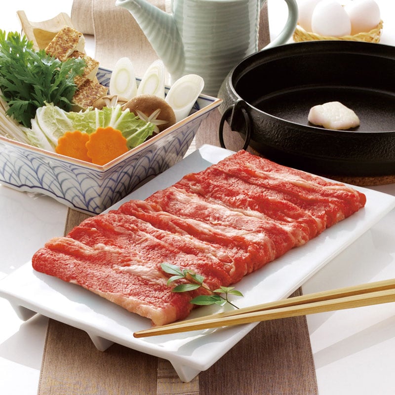【計300g】米沢牛すきやき肉（もも肉・かた肉・ばら肉）