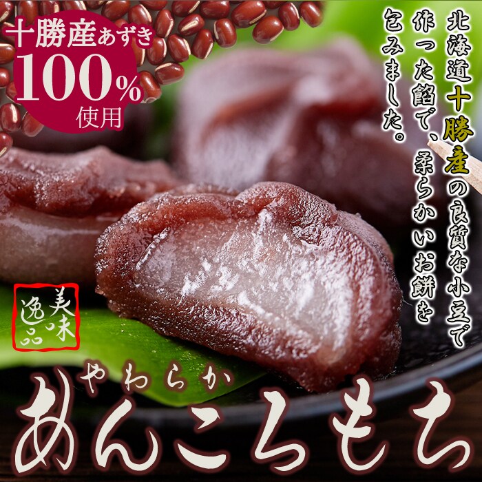 北海道十勝産小豆を100 使用 やわらか あんころもち 12個入を税込 送料込でお試し サンプル百貨店 北海道とれたて本舗