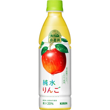 小岩井 純水りんご 430ml×24本