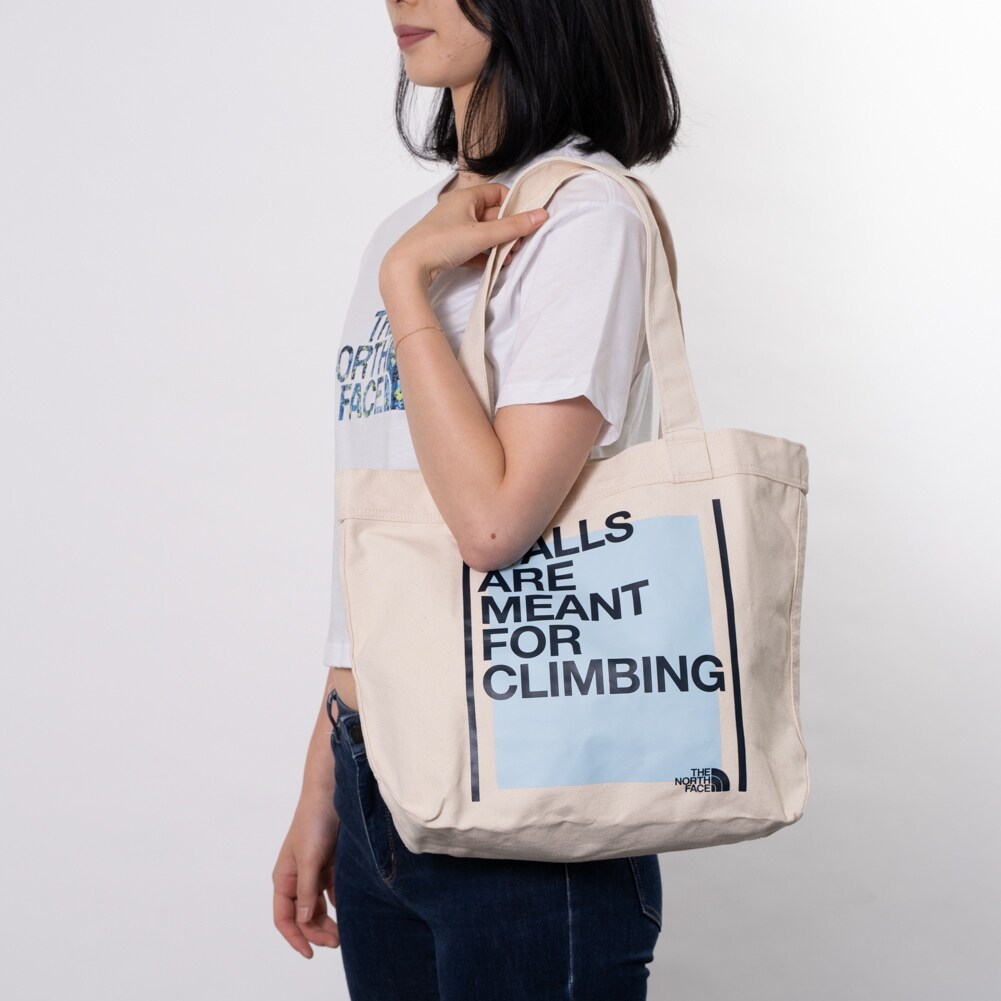 THE NORTH FACE] トートバッグ COTTON TOTE ナチュラルを税込・送料込