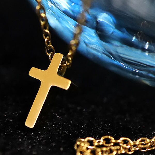 【送料無料・当日出荷】GRAND JEWEL ゴールド クロス ネックレス 送料無料・当日出荷】GRAND JEWEL ゴールド クロス ネックレス