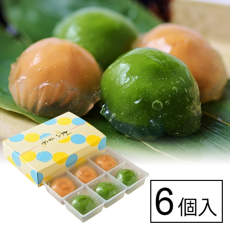 京都・東山茶寮 水まんじゅう2種 6個入