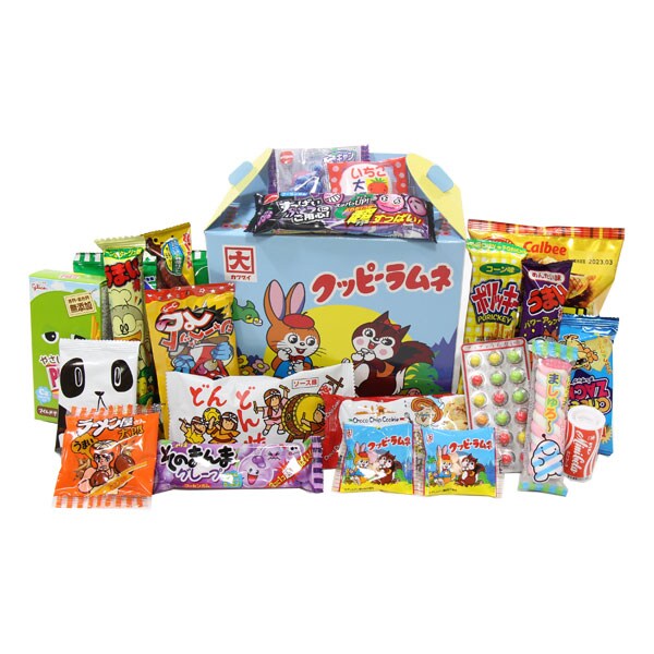 クッピーラムネbox Ver 2 22個駄菓子詰め合わせ を税込 送料込でお試し サンプル百貨店 おかしのマーチ