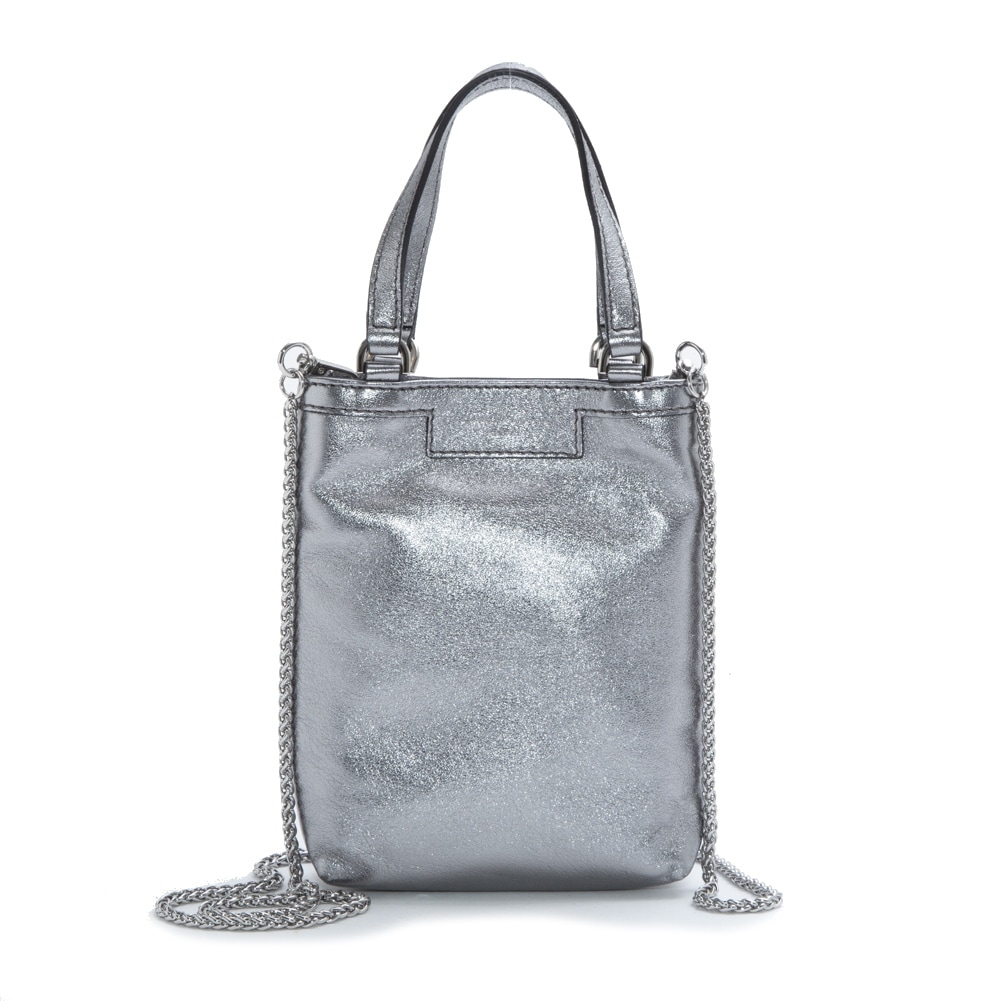GIANNI CHIARINI]ミニショルダーバッグ CAMILLA シルバーを税込・送料