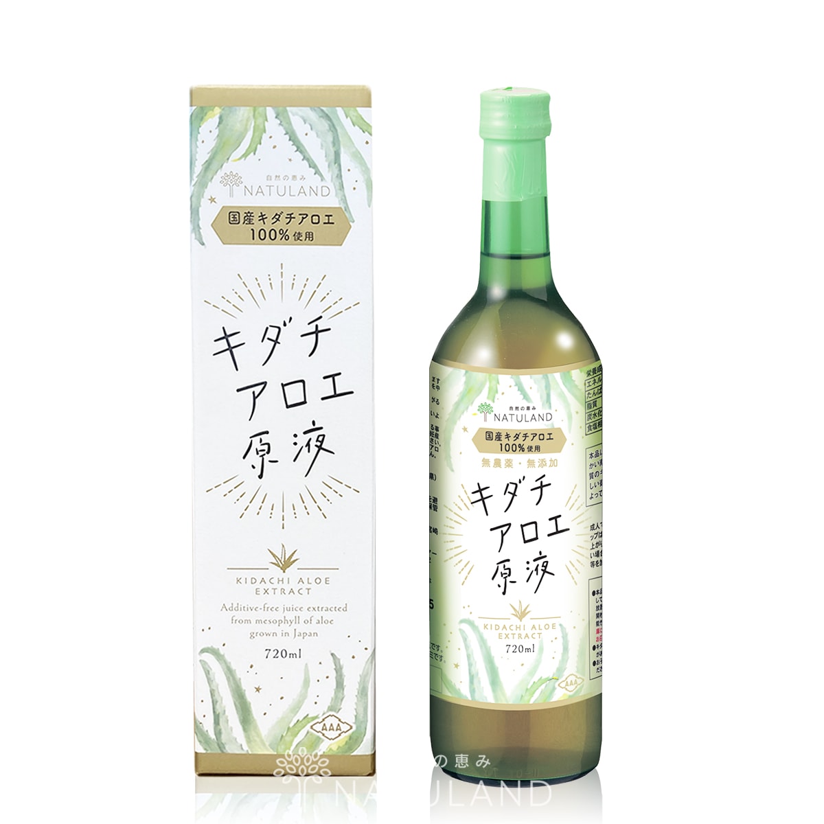 国産 キダチアロエ 原液 720ml × 1本 朝日 アロエ キダチアロエ原液 