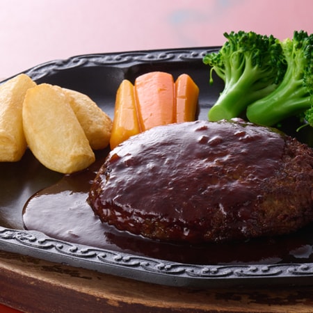 【計1.2kg/計8個入】東京人形町「日山」 黒毛和牛ハンバーグセット