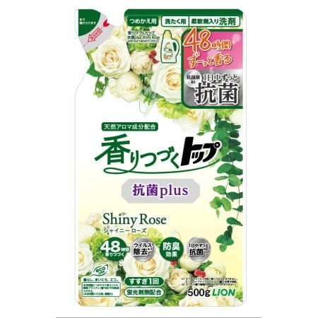 香りつづくトップ抗菌plus Shiny Rose つめかえ用 500G ×12点セット