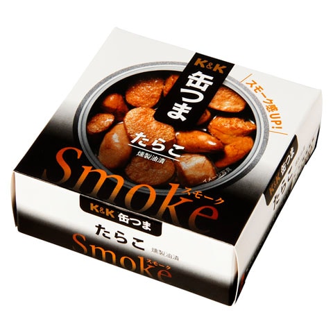 K&K 缶つまSmoke たらこ 50g x6