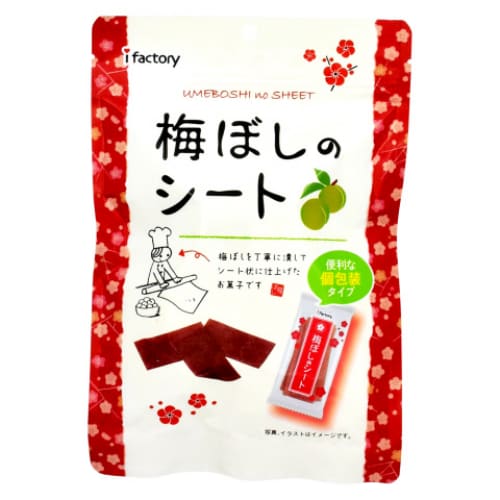 アイファクトリー 梅ぼしのシート 40g x6