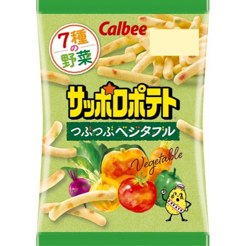 カルビー サッポロポテト つぶつぶベジタブル 24g x24