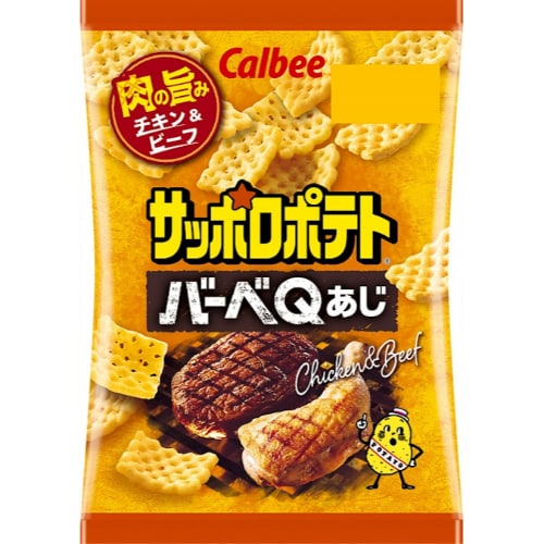 カルビー サッポロポテト バーベQあじ 24g x24
