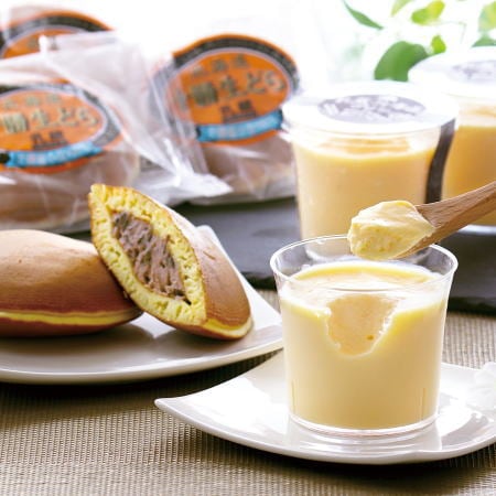 「乳蔵」北海道プリン＆十勝生どら