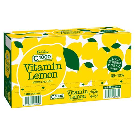 ハウスWF C1000ビタミンレモンゼリー D 180g x24