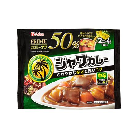 ハウス プライム ジャワカレー 中辛 112g x6