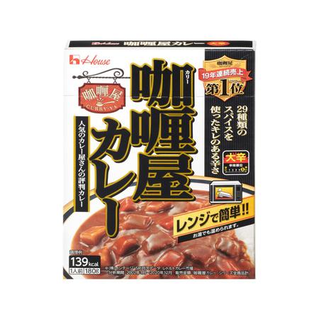 ハウス カリー屋 カレー 大辛 180g x10