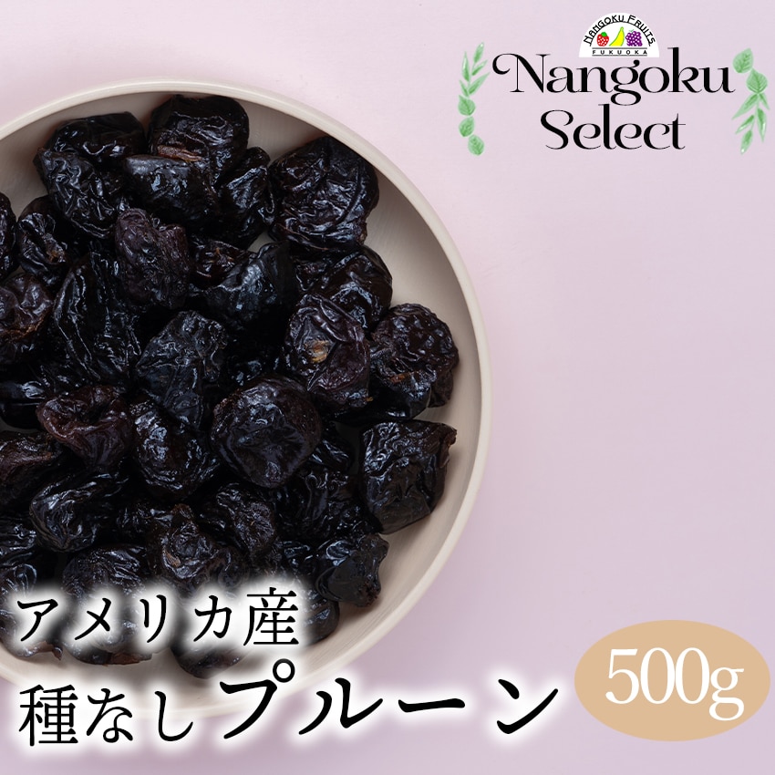 【アメリカ】500g　ドライフルーツ・種無しプルーン