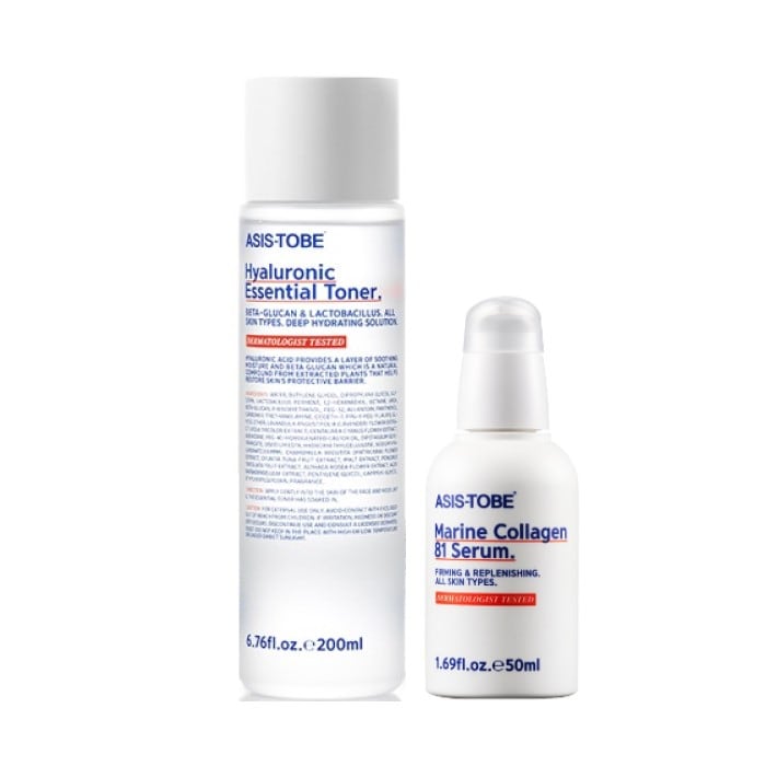 【2種セット】【ASIS-TOBE (アズイズトゥービー) 】マリン81セラム+エッセンシャルトナー