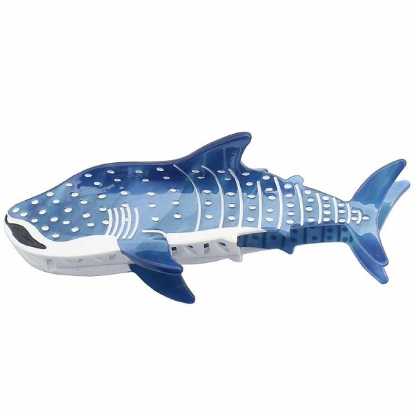 海の生き物魚クジラサメモチーフヘアクリップバンスクリップを税込