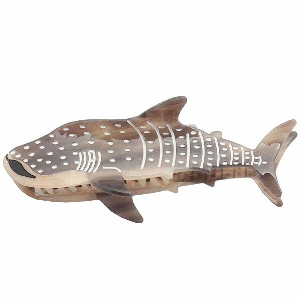 海の生き物魚クジラサメモチーフヘアクリップバンスクリップを税込