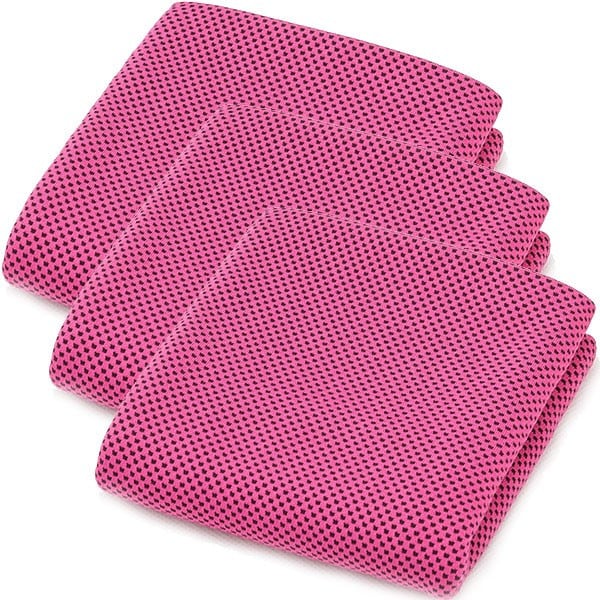 【マゼンタ×3枚セット】熱中症対策にひんやりクールタオル