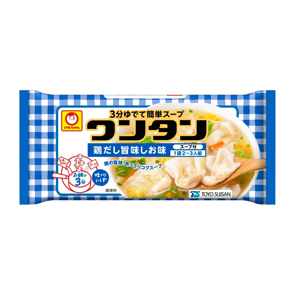 マルちゃんトレーワンタン鶏だし旨味しお味 55g x20個