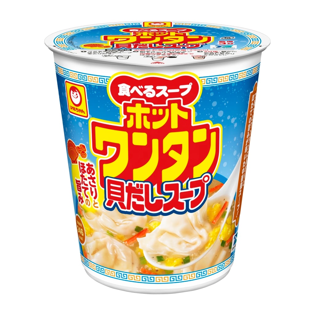 マルちゃん ホットワンタン 貝だしスープ 48g x12個