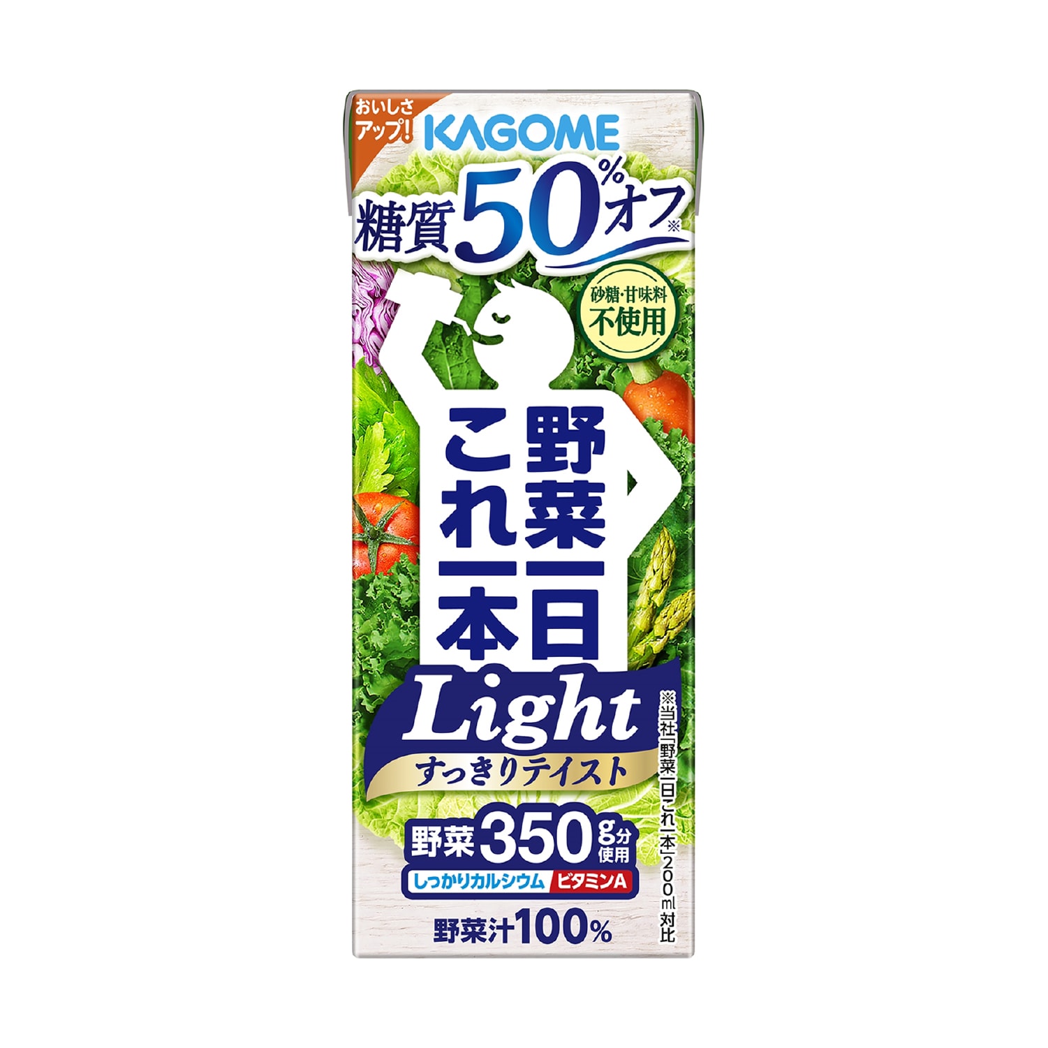 カゴメ 野菜一日これ一本light200ml×48本
