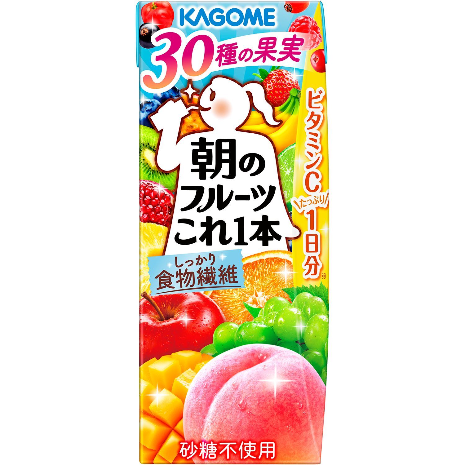 カゴメ 朝のフルーツこれ一本　200ml×48本