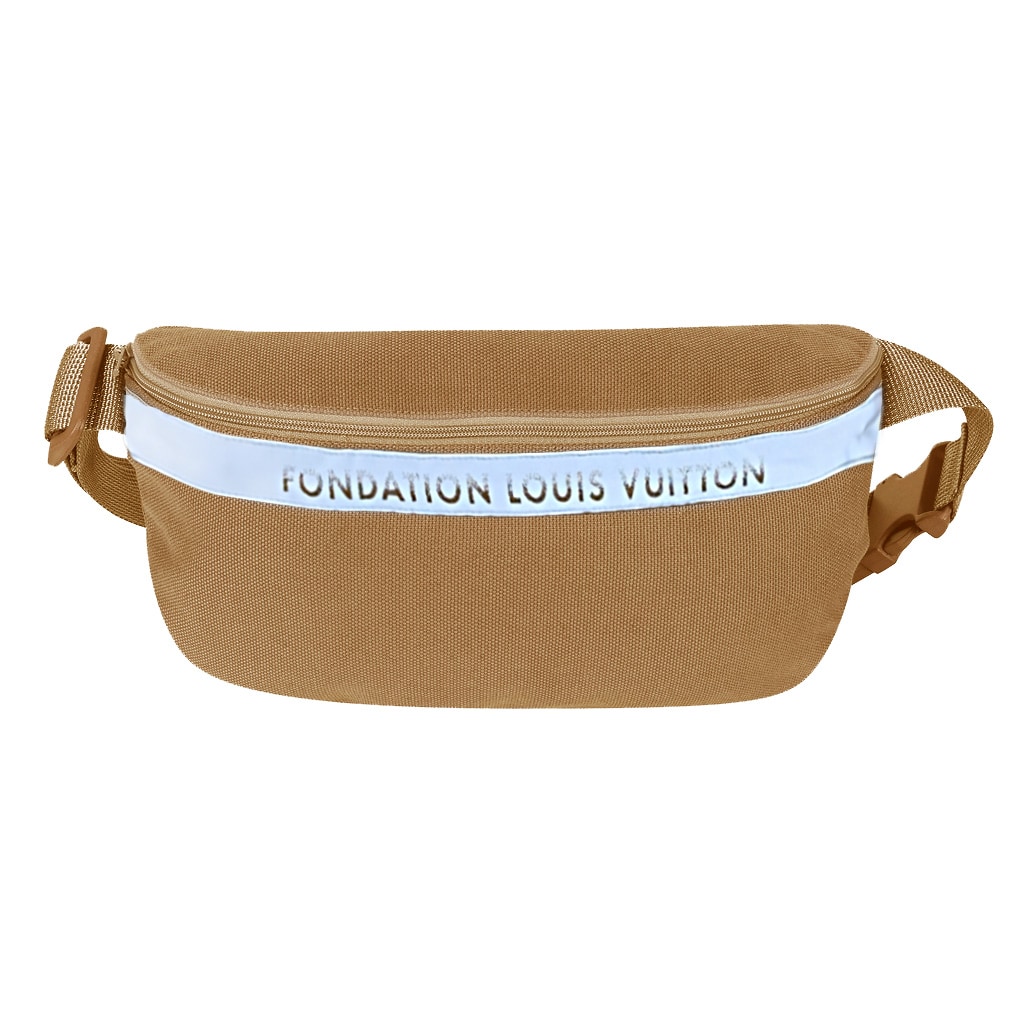 キャメル【FONDATION LOUIS VUITTON】美術館限定ボディバッグを税込