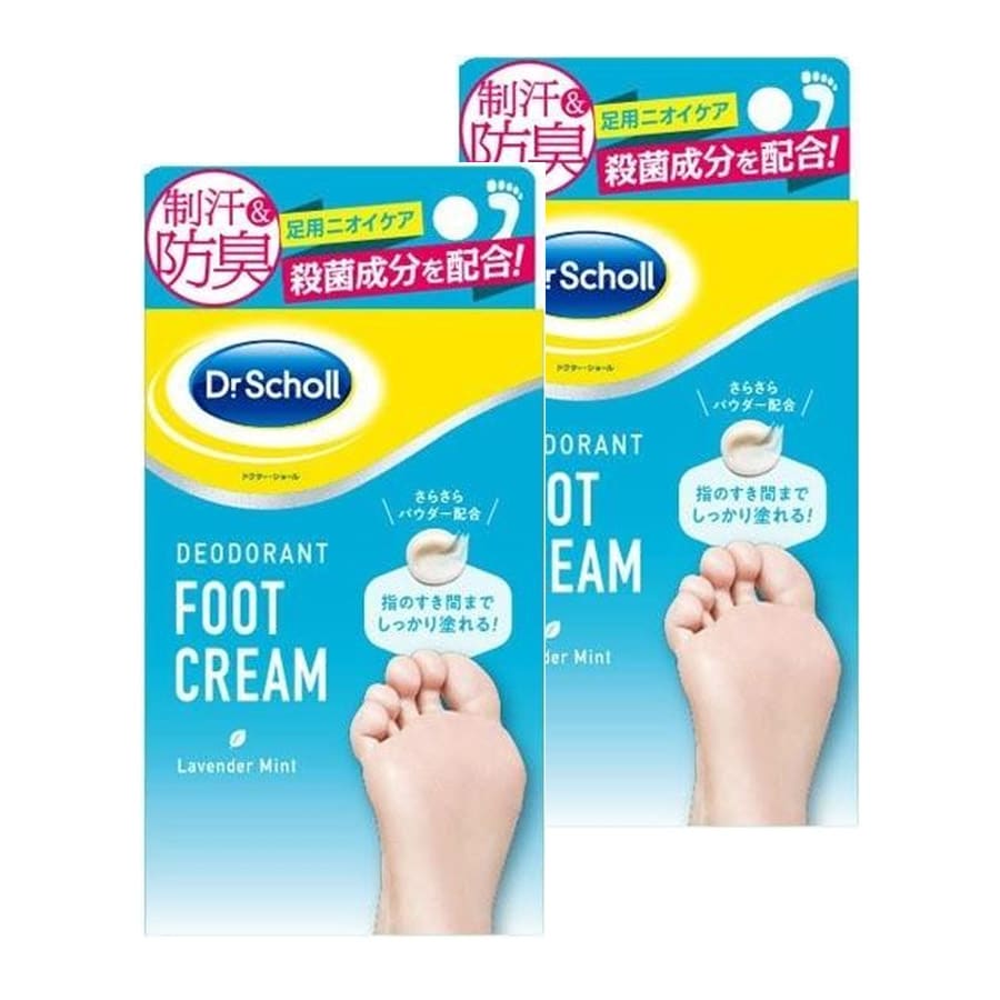 【2個セット】ドクターショール デオドラントフットクリーム30g