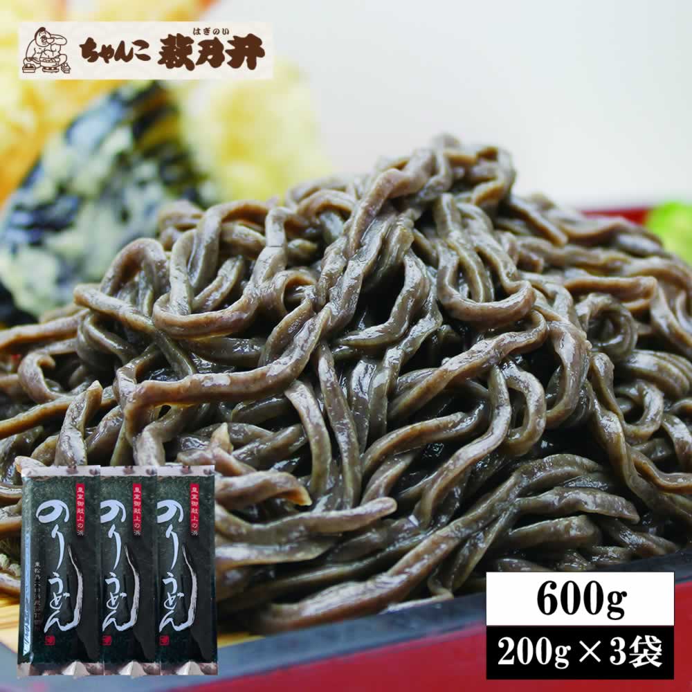 【600g (200g×3袋) 6人前】のりうどん