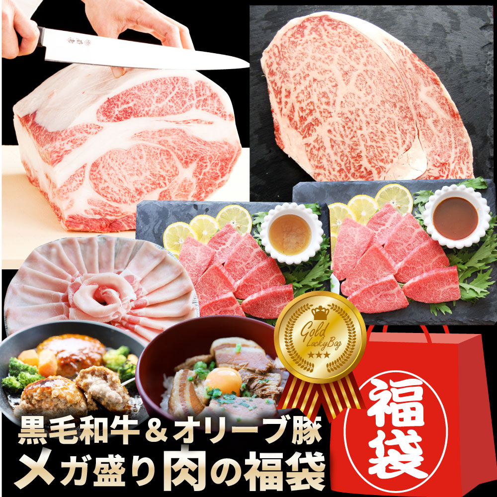 【計1.48kg】肉の福袋＜計6種 食べ比べ＞メガ盛り！ゴールド福袋！
