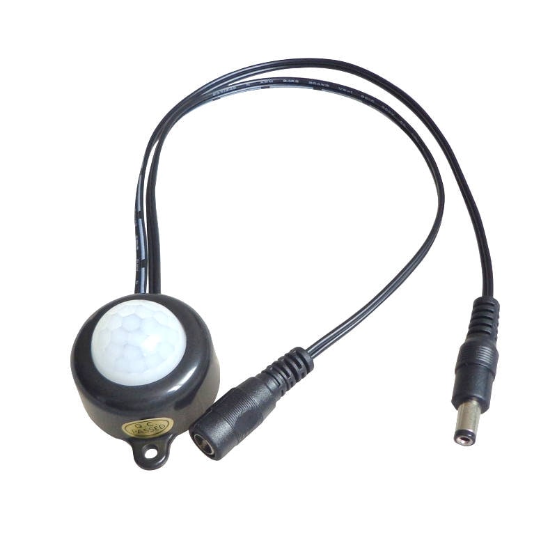 人感センサー DCタイプ ブラック スイッチケーブル