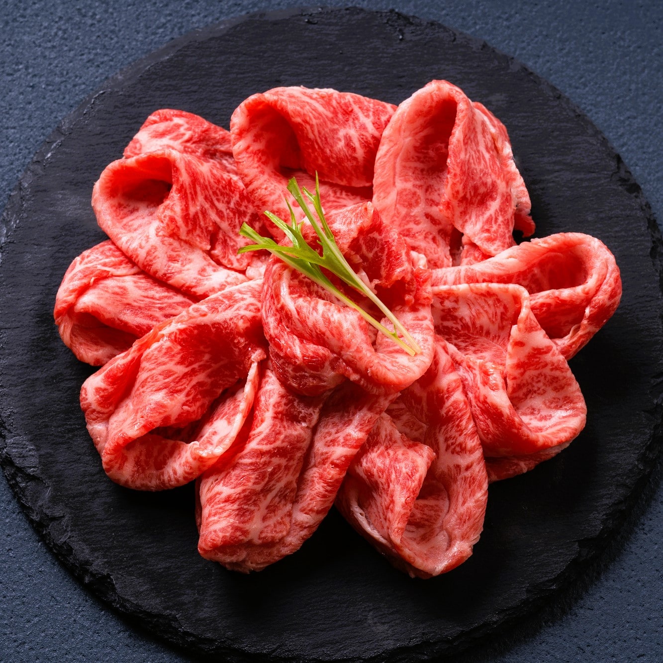 【400g】九州産黒毛和牛赤身霜降りしゃぶしゃぶすき焼き用（肩・モモ）