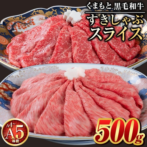 【500g】くまもと黒毛和牛極上 霜降り赤身セット