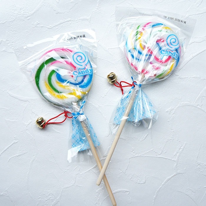 【2本】うずまき鈴付キャンディ