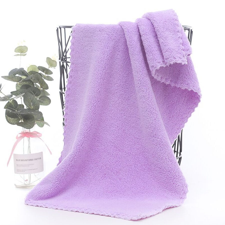 【パープル】フェイスタオル