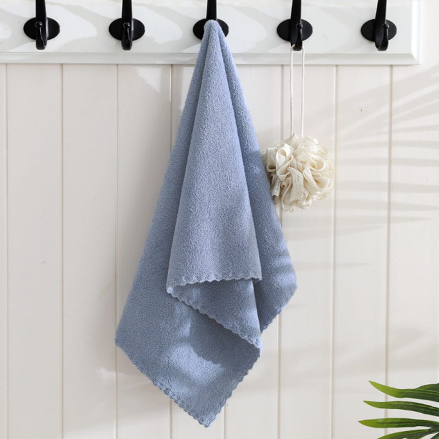 【ブルー】フェイスタオル