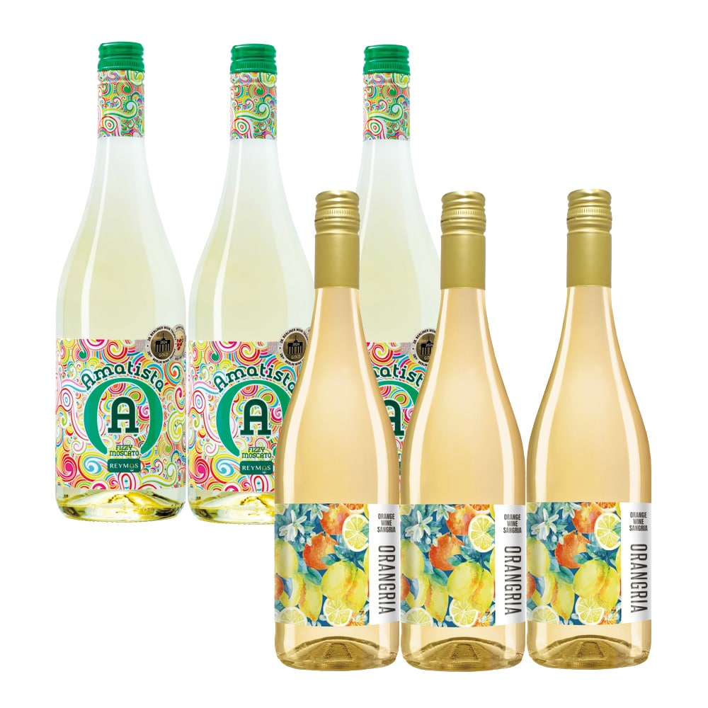 【6本セット】低アルコールの甘口フリッツァンテ＆オレンジサングリア