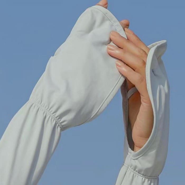 【2セット】日焼け防止ロングアームカバー（カラーランダム）