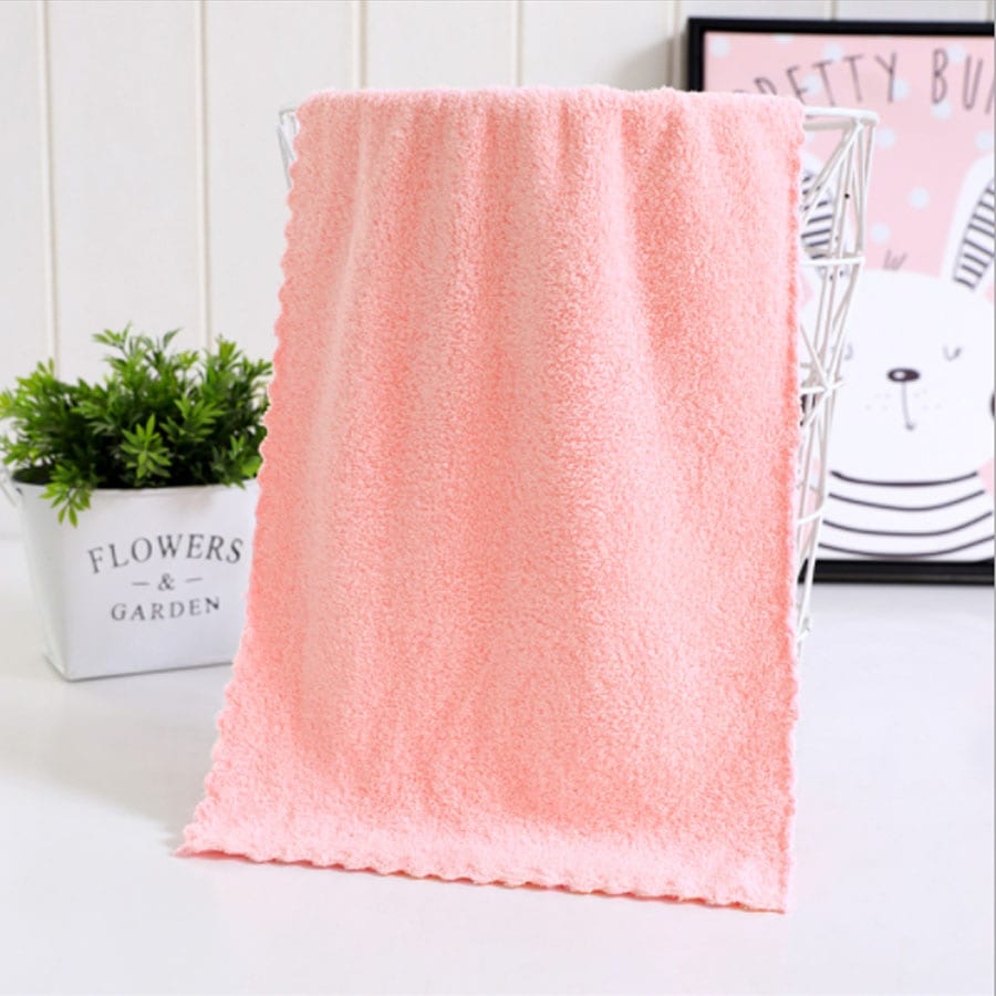 【ピンク】小さめフェイスタオル