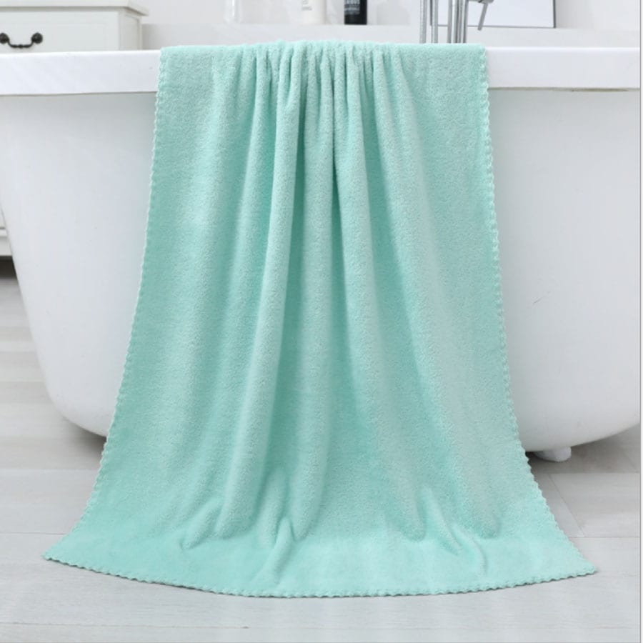 【グリーン】大判タオル