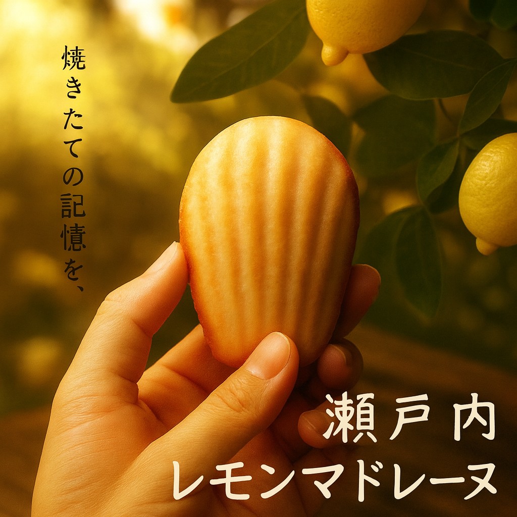 【8個入】瀬戸内レモンマドレーヌ