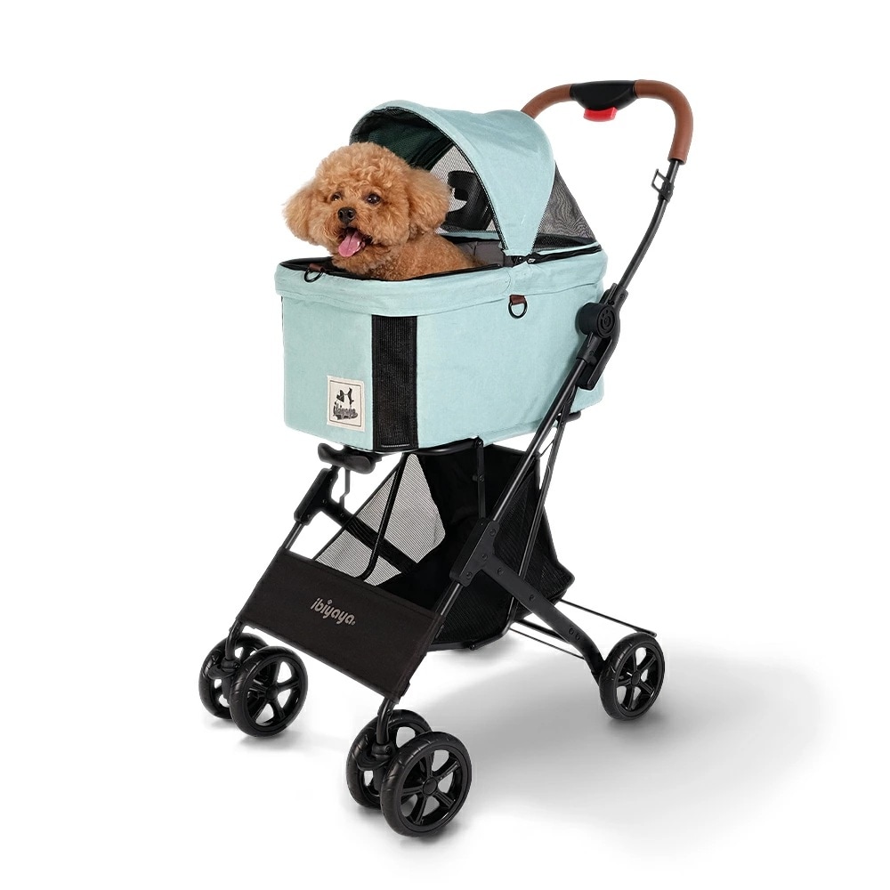 ibiyaya トラボイ トライフォールド ペットトラベルシステム 3WAY ペットカート（ミント）