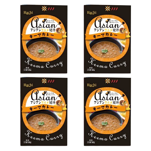 【4袋】 本格レトルトカレー キーマカレー 中辛