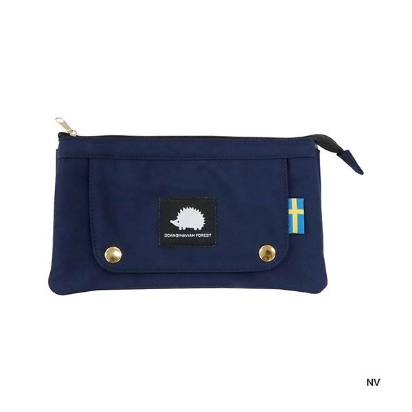【ネイビー】SCANDINAVIAN FOREST ウェットティッシュポーチ