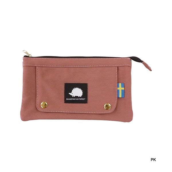 【ピンク】SCANDINAVIAN FOREST ウェットティッシュポーチ