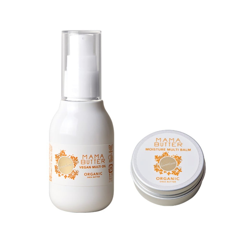 【各1個】MAMA BUTTERマルチオイル＋マルチバーム（キンモクセイ）
