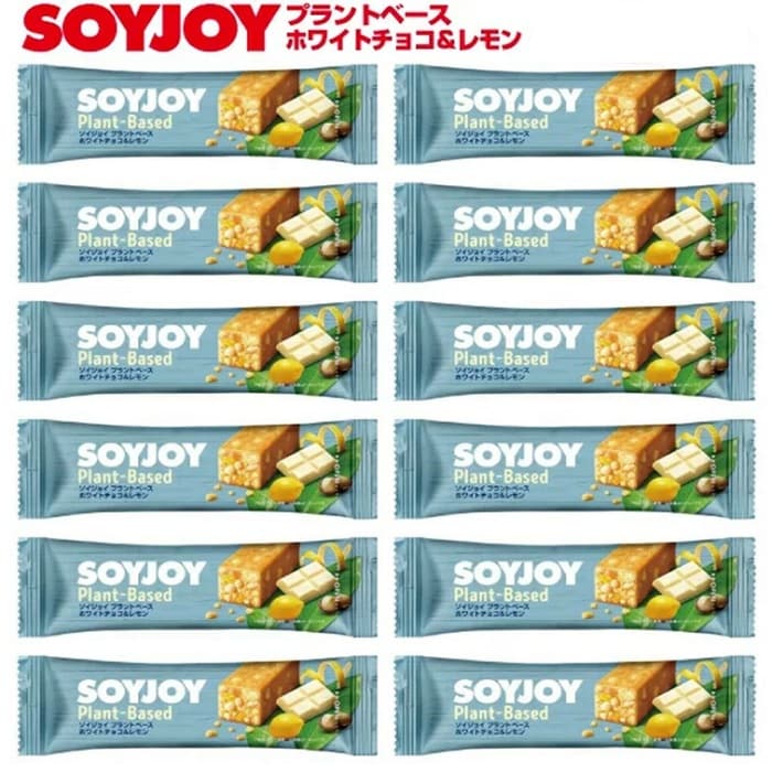 【12本セット】SOYJOY ソイジョイ プラントベース ホワイトチョコ＆レモン